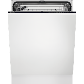 ჩასაშენებელი ჭურჭლის სარეცხი მანქანა Electrolux EEA917120L,  A+, 49Db, Built-in dishwasher, White/Black